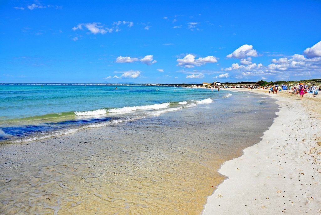 Playa Es Trenc, Mallorca.